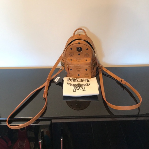 MCM Handbags - NWT MCM X MINI BACKPACK